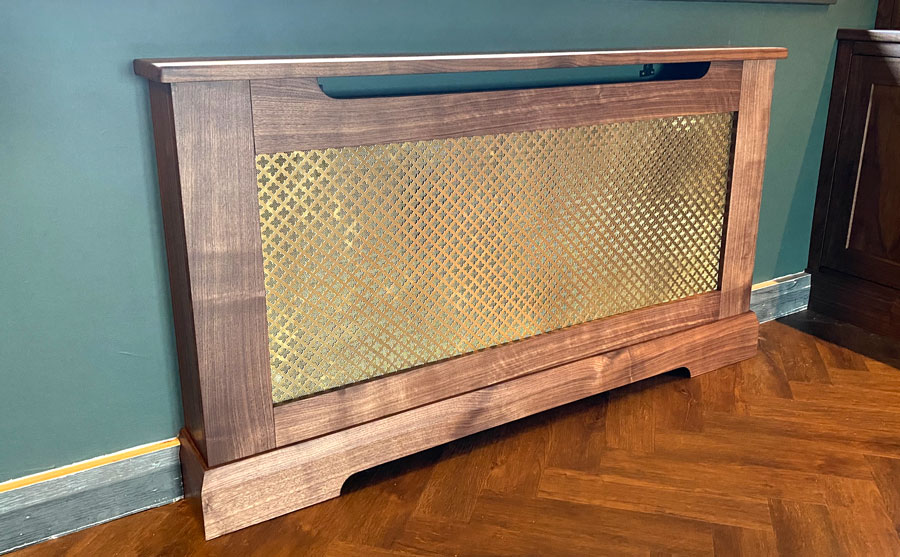 Large cross bradd radiator cabinet grille