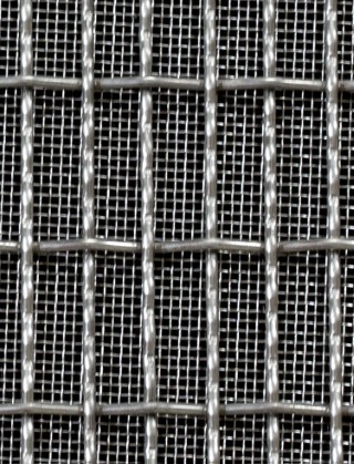 Crimped mesh 1X1 25 X 8 SS3042 SQUARESTAINLESS STEELmesh cut to size