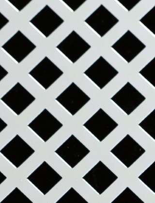Lattice Silver anodised 1X1m with no backing mesh cut to size