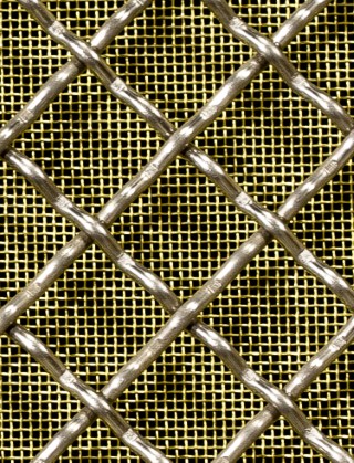 Crimped mesh 2 X 1 18 X 18 SS3163 DIAMONDBRASSmesh
