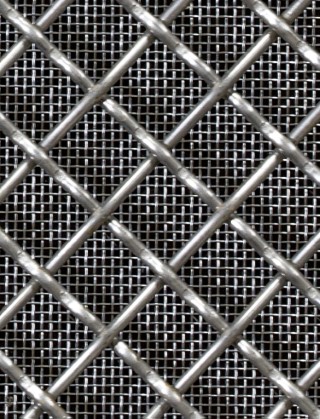 Crimped mesh 2 X 1 12.5 X 12.5 SS3162.5 DIAMONDSTAINLESS STEELmesh