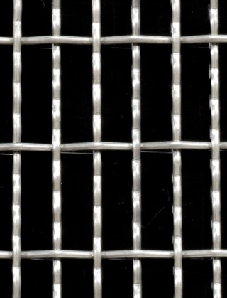 Crimped mesh 1X.665 25 X 8 SS3042 SQUARENOmesh cut to size