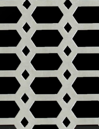Slot & Diamond stainless 1X.665m with no backing mesh