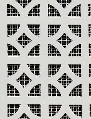 Ockley Silver anodised 1X1m with stainless backing mesh