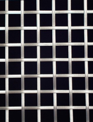 Hand Made Decorative 13mm ap3mm reededsquarestainless steelnobacking