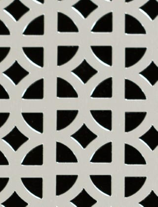 Ockley Silver anodised 2 X 1m with no backing mesh
