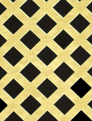 Lattice brass 2 X 1m with no backing mesh cut to size