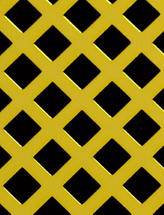 Lattice Gold anodised 1X.665m with no backing mesh cut to size