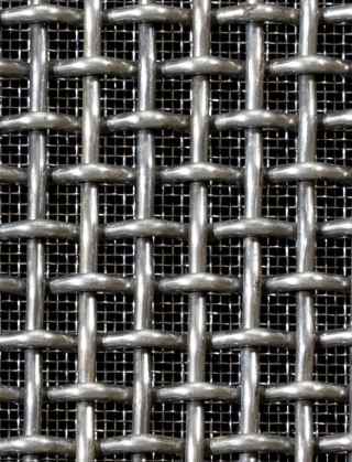 Crimped mesh 1X1 6 X 6 SS3163 SQUARESTAINLESS STEELmesh