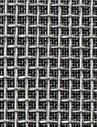 Crimped mesh 1X.665 5 X 5 SS3161.6 SQUARESTAINLESS STEELmesh cut to size