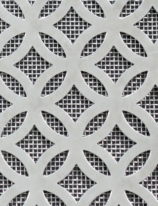 Inner Circle stainless 1X.665m with stainless backing mesh