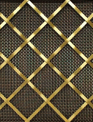 Hand Made Decorative 25mm ap3mm plaindiamondbrassyesbacking