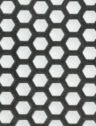 Honeycomb pewter 2 X 1m with no backing mesh