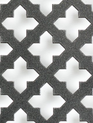 Fancy Cross pewter 2 X 1m with no backing mesh
