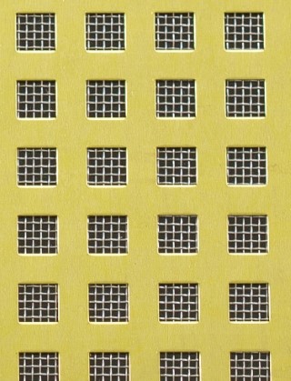 Chartham brass 1X.665m with stainless backing mesh