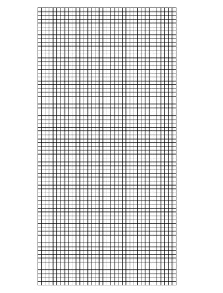 wire mesh sheet SELF COLOUR 1X1 10G 3ft x 6ft