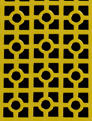 Moroccan Gold anodised 2 X 1m with no backing mesh