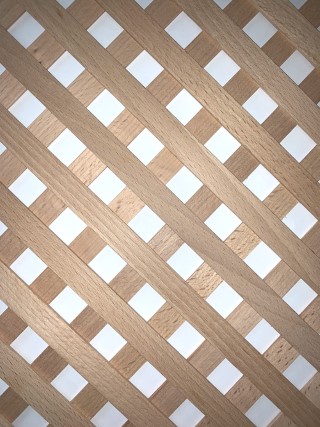 Beech Trellis 15mm strip 15mm Apeture