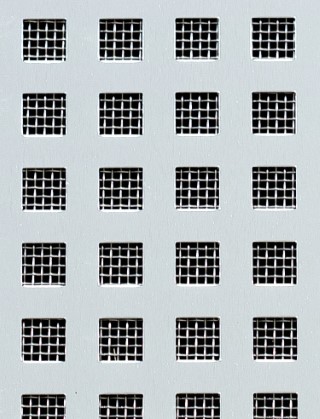 Chartham Silver anodised 2 X 1m with stainless backing mesh cut to size
