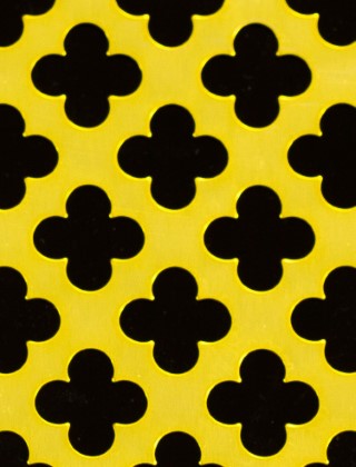 Large Club Gold anodised 1X1m with no backing mesh