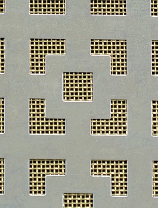 Dymchurch stainless 2 X 1m with brass backing mesh