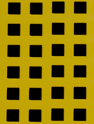 Chartham Gold anodised 2 X 1m with no backing mesh
