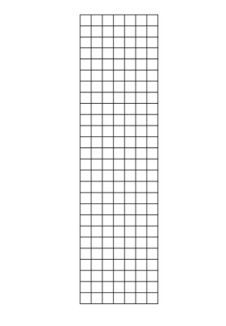 welded mesh panel GALFAN 3X3 8G 1.75ft x 6.5ft
