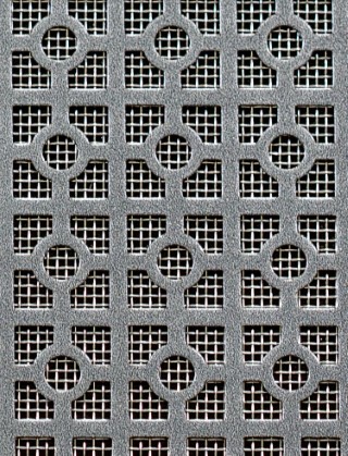 Moroccan pewter 2 X 1m with stainless backing mesh
