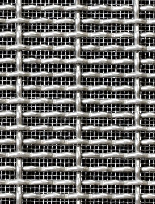 Crimped mesh 2 X 1 20 X 3 SS3162 SQUARESTAINLESS STEELmesh cut to size