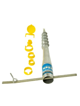 SCREW IN POST HOLDER Galv