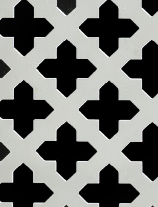 Fancy Cross stainless 2 X 1m with no backing mesh
