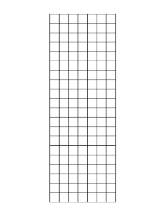 welded mesh panel GALFAN 3X3 10G 1.75ft x 5ft