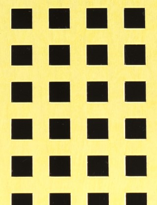 Chartham brass 1X.665m with no backing mesh