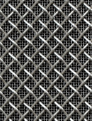 Crimped mesh 2 X 1 5 X 5 SS3161.6 DIAMONDSTAINLESS STEELmesh cut to size