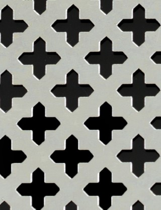 Small Cross stainless 1X1m with no backing mesh