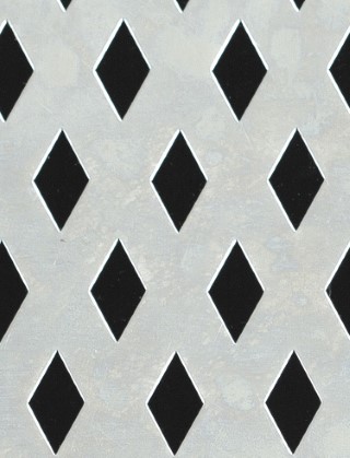 Small Diamond stainless 2 X 1m with no backing mesh