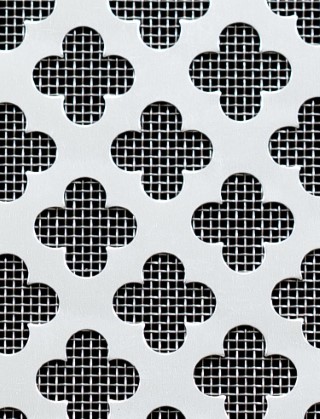 Large Club Silver anodised 2 X 1m with stainless backing mesh