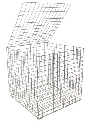 gabion basket Galfan 5mm 1m x 1m x 1m