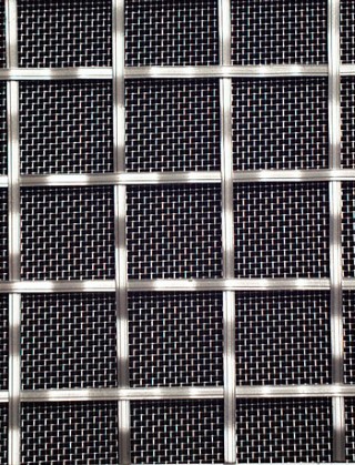 Hand Made Decorative 25mm ap3mm reededsquarestainless steelyesbacking