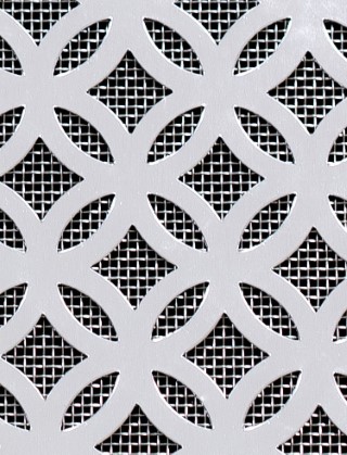 Inner Circle Silver anodised 2 X 1m with stainless backing mesh
