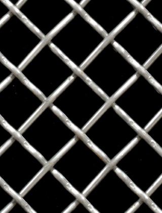 Crimped mesh 1X.665 12.5 X 12.5 SS3162.5 DIAMONDNOmesh cut to size