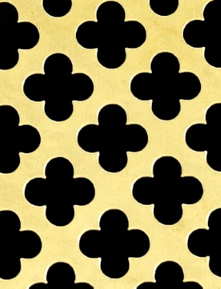 Large Club brass 1X.665m with no backing mesh