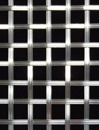 Hand Made Decorative 13mm ap4.7mm reededsquarestainless steelnobacking