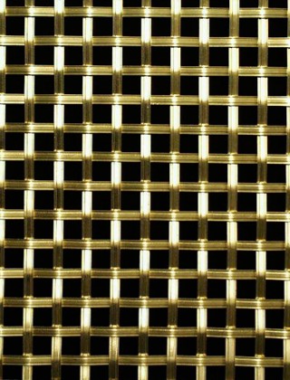 Hand Made Decorative 6mm ap3mm reededsquarebrassnobacking