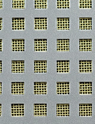 Chartham pewter 1X1m with brass backing mesh