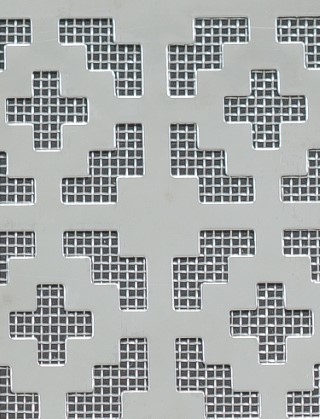 Iden stainless 2 X 1m with stainless backing mesh cut to size