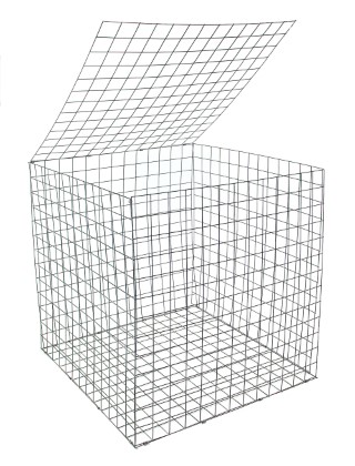 gabion Galfan 3mm 1m x 1m x 1m