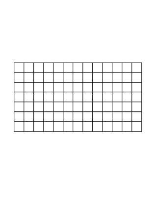 welded mesh panel GALFAN 3X3 8G 1.75ft x 3.25ft