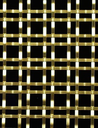 Hand Made Decorative 13mm double sqmm ap3mm reededsquarebrassnobacking