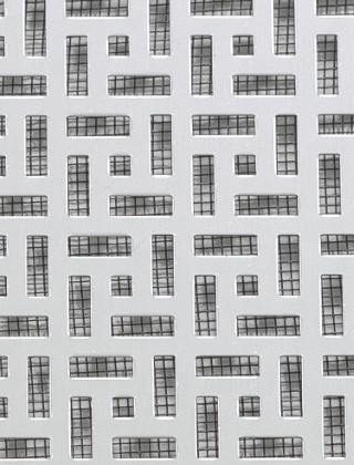 Maidstone Silver anodised 1X1m with black backing mesh